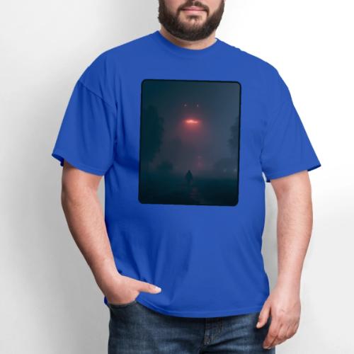 Mysterious UFO Encounter Design - Men's T-Shirt