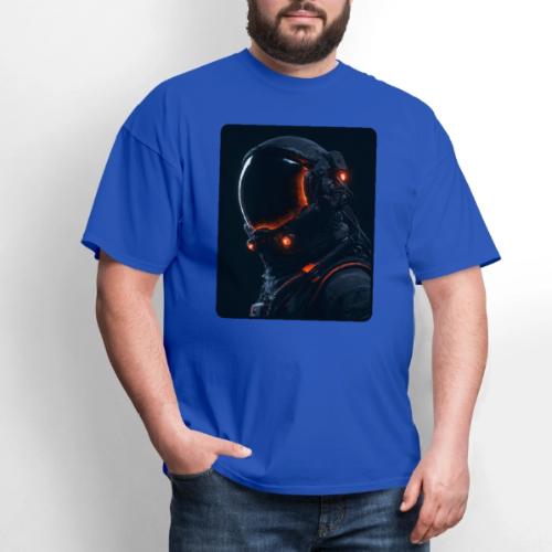 Futuristic Astronaut Helmet - Men's T-Shirt
