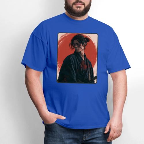 Samurai Beneath the Red Sun - Men's T-Shirt