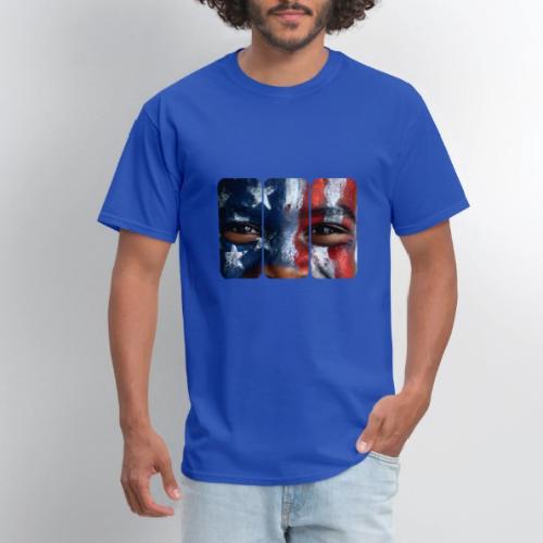 USA: Three Panels of Pride - Men's T-Shirt