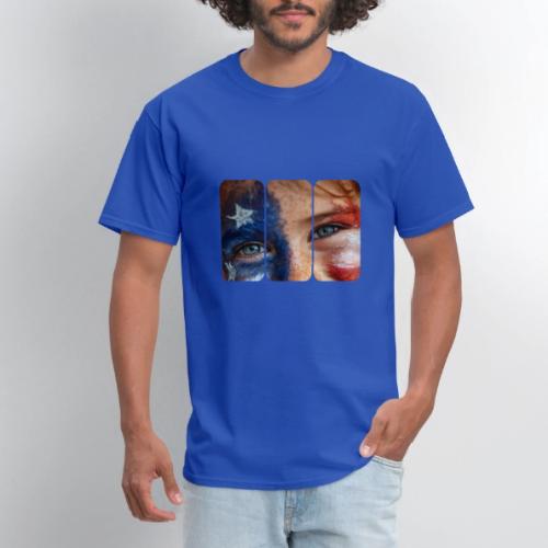 USA: Patriot Gaze - Men's T-Shirt