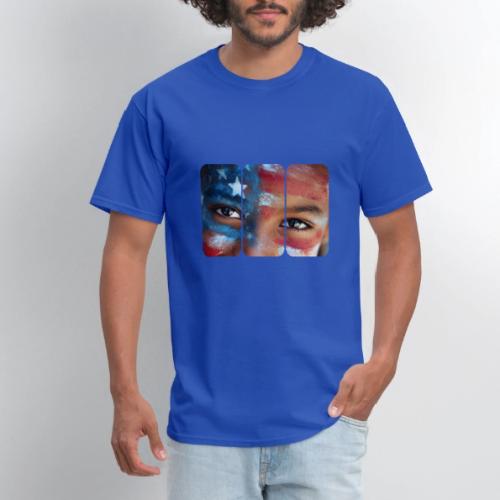 USA: Eyes of the Flag - Men's T-Shirt