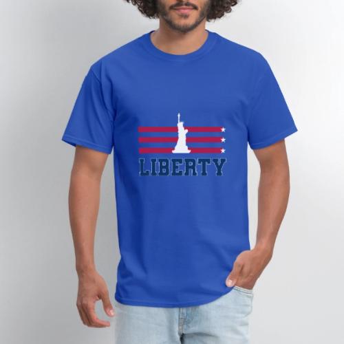 USA: Stars of Liberty - Men's T-Shirt