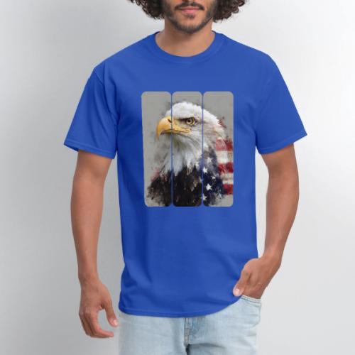 USA: Eagle of the Free - Men's T-Shirt