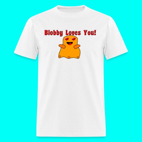 Blobby Loves You Shirt - Men's T-Shirt