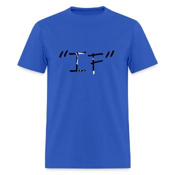 IF - Men's T-Shirt - royal blue - Front - Jose (178cm)