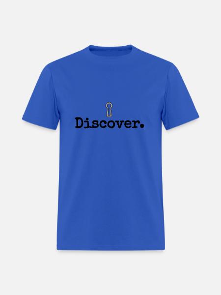Discover. | Minimalist Adventurer - Men's T-Shirt - royal blue