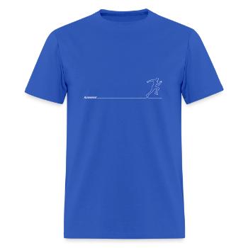 Course sportive - T-shirt Homme - bleu royal - Devant - Jose (178cm)