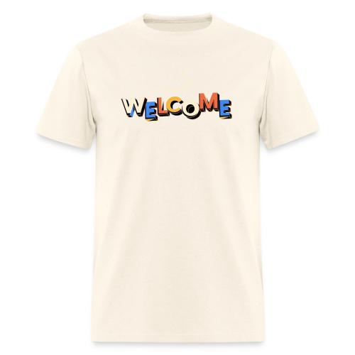 Smile and welcome design - Men's T-Shirt