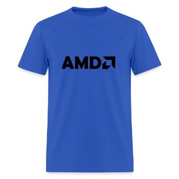AMD Stock - Men's T-Shirt - royal blue - Front - Jose (178cm)
