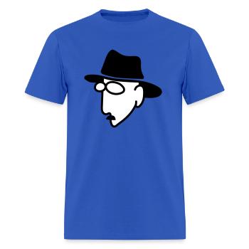 Fernando Pessoa - Men's T-Shirt - royal blue - Front - Jose (178cm)