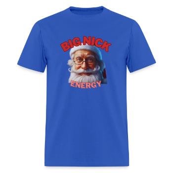 Big Nick Energy T-shirt - Men's T-Shirt - royal blue - Front - Jose (178cm)