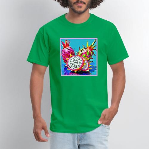 Exotic Dragon Fruit Art - Men's T-Shirt