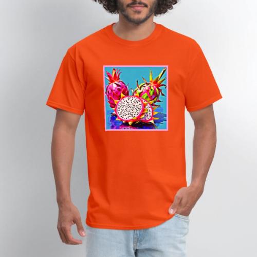 Exotic Dragon Fruit Art - Men's T-Shirt