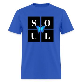 soul - Men's T-Shirt - royal blue - Front - Jose (178cm)