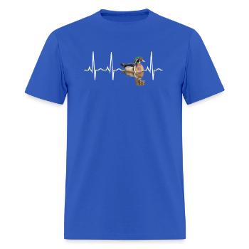 Canard branchu Meilleur ornithologue de canard aquatique - T-shirt Homme - bleu royal - Devant - Jose (178cm)