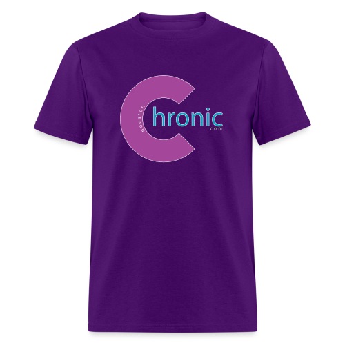 Houston Chronic - Purp C - Men's T-Shirt