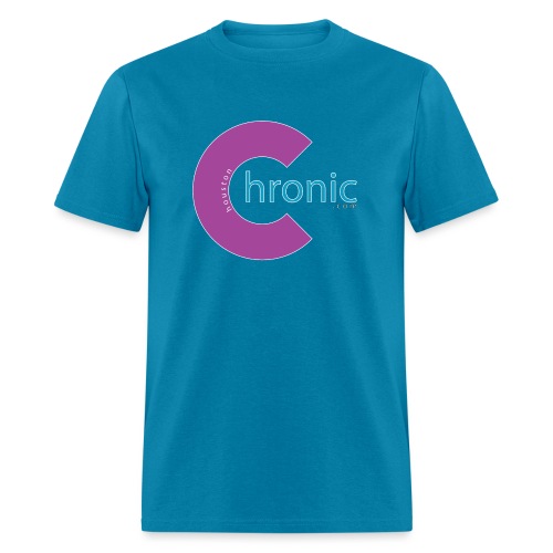 Houston Chronic - Purp C - Men's T-Shirt