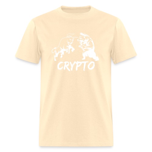 CryptoBattle White - Men's T-Shirt