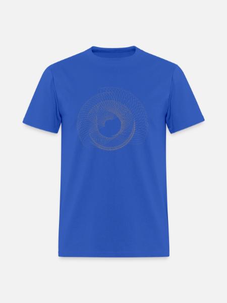 Abstract Dot Design - Men's T-Shirt - royal blue