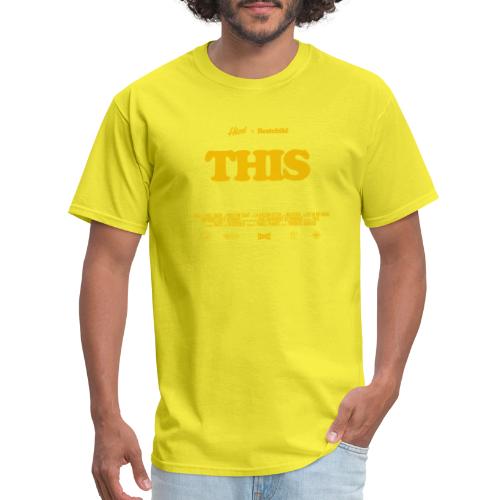 THIS TRANSPARENT Yellow - Men's T-Shirt