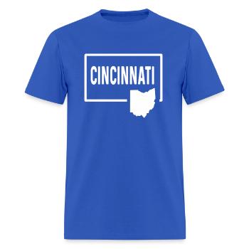 Ohio Oh Ohioan - Ville natale - T-shirt Homme - bleu royal - Devant - Jose (178cm)