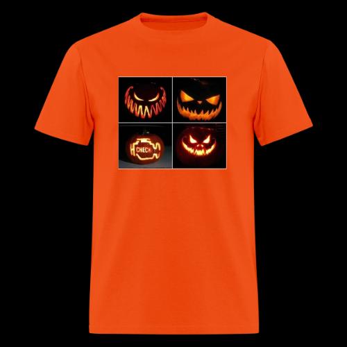 Check Engine Light Pumpkin - Men's T-Shirt