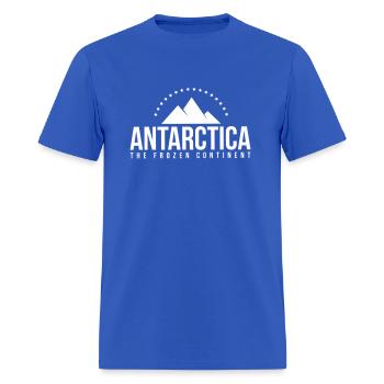Glaciers de l’Antarctique - T-shirt Homme - bleu royal - Devant - Jose (178cm)