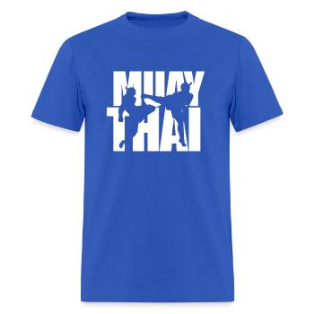 Muay Thai - Men's T-Shirt - royal blue - Front - Jose (178cm)