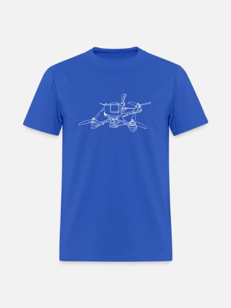 Drone - Men's T-Shirt - royal blue