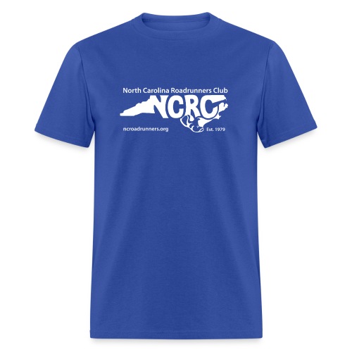 NCRC White Logo1 - Men's T-Shirt