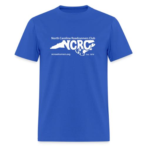 NCRC White Logo1 - Men's T-Shirt