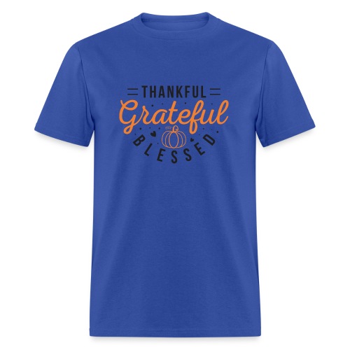 Thankful grateful and blessed - Men's T-Shirt