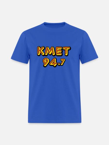 KMET 94.7 - Men's T-Shirt - royal blue