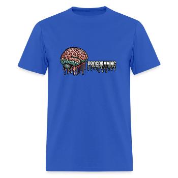 Programming - Men's T-Shirt - royal blue - Front - Jose (178cm)