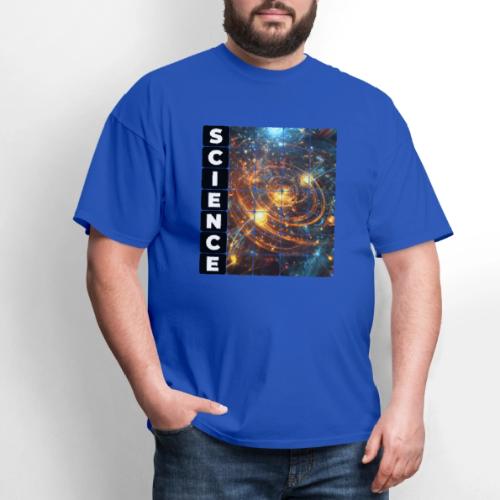 Golden Core of Science - Men's T-Shirt