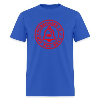 Subscribe bell red - Men's T-Shirt - royal blue - Front - Jose (178cm)