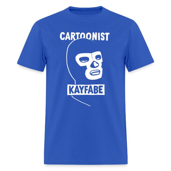 Cartoonist Kayfabe Wrestling Mask