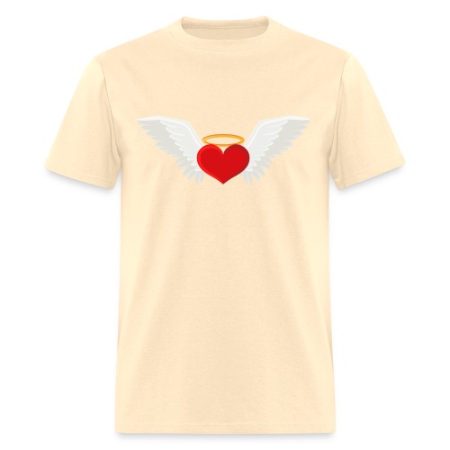 Winged heart - Angel wings - Guardian Angel - Men's T-Shirt
