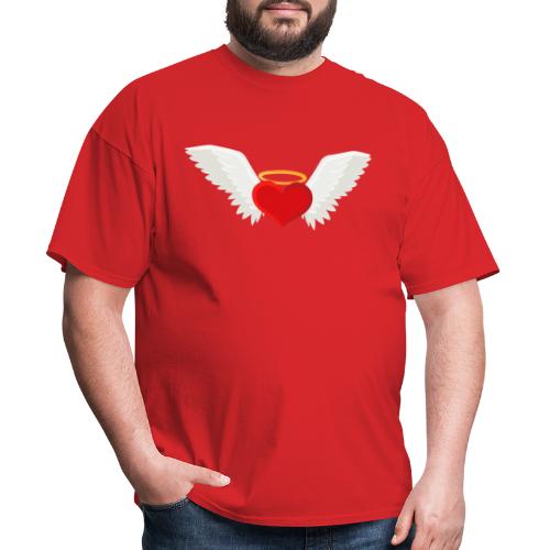 Winged heart - Angel wings - Guardian Angel - Men's T-Shirt