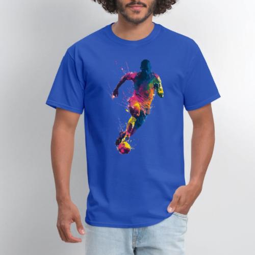 Soccer: Kick of Colors - Men's T-Shirt