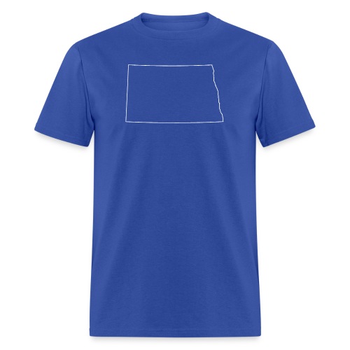 North Dakota State Outline - Men's T-Shirt