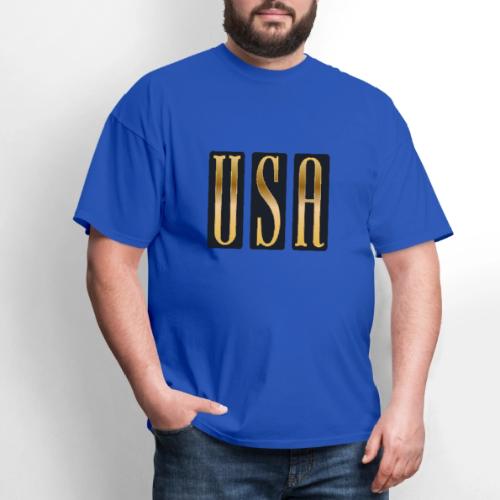 USA Gold Monolith - Men's T-Shirt