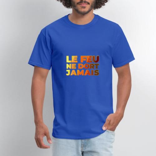 Fire never sleeps - Men's T-Shirt