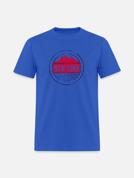 new york - Men's T-Shirt - royal blue