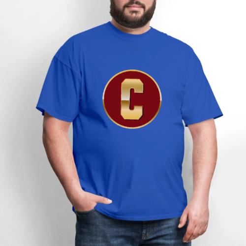 Letter C – Capital Varsity Alphabet Monogram - Men's T-Shirt