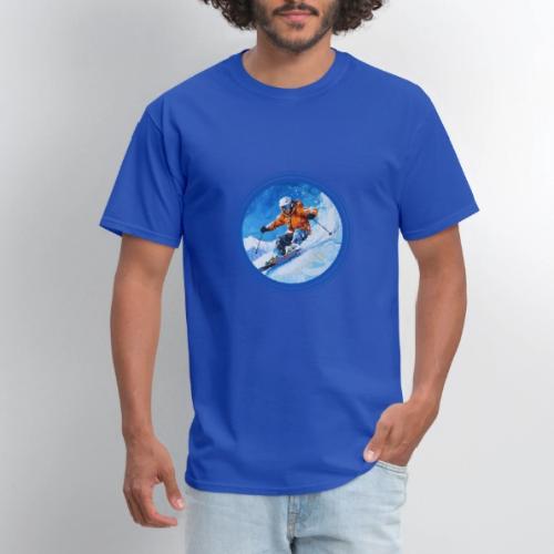 Skiing: On the Edge - Men's T-Shirt