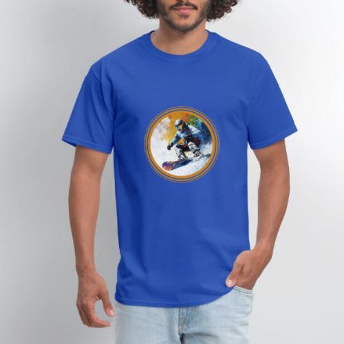 Snowboarding Dreams - Men's T-Shirt