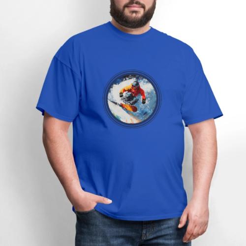Snowboarding Rebel - Men's T-Shirt