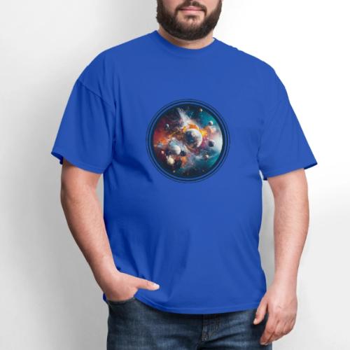 Planets in Acrylic Dreams - Men's T-Shirt